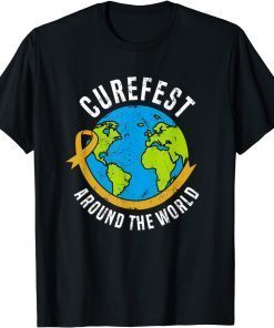CureFest Around the World - Globe Design T-Shirt