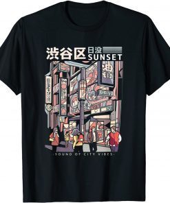Aesthetic Vaporwave Japan Tokyo 90s clothes aesthetic T-Shirt