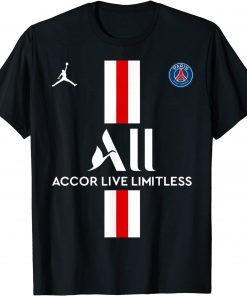 Funny the football lover paris 10 saint art - FRONT and BACK PRINT T-Shirt