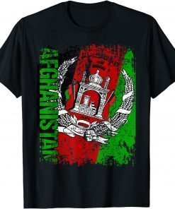 AFGHANISTAN Flag Vintage Distressed AFGHANISTAN Gift T-Shirt
