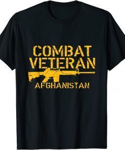 2021 Combat Veteran Afghanistan T Shirt