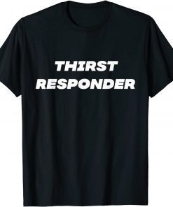 Official Bartender Thirst Responder Womens Mens Gift T-Shirt