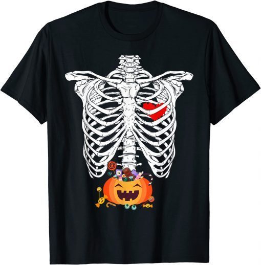 Halloween Dabbing Skeleton Witch And Monsters Zombier Boys T-Shirt
