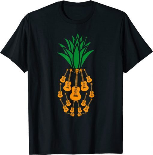 Unisex Uke Ukulele Player - Ukulele Pineapple T-Shirt