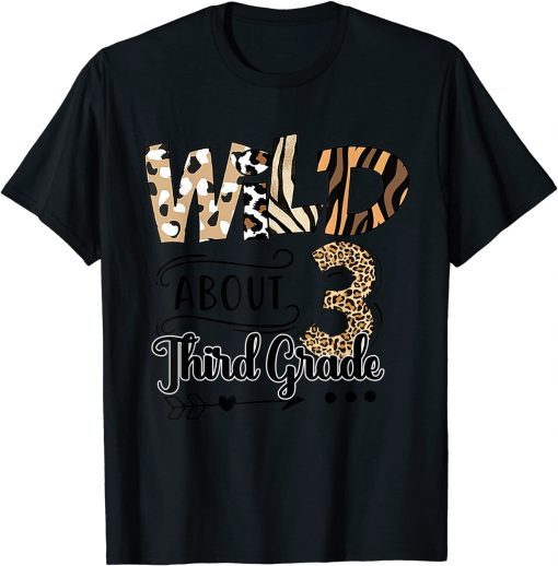 Official Wild about 3rd Third Grade T-Shirt