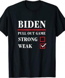Classic Biden Afghanistan US military pull out Kabul T-Shirt