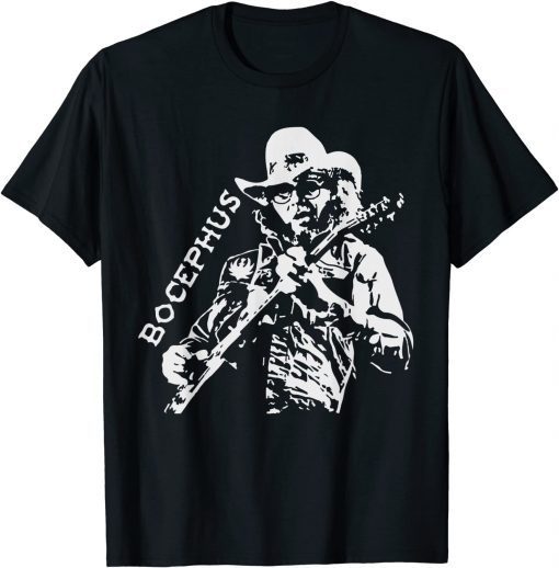 Bocephuss Retro Hank Jr Art Williams Tee Music Design Shirt T-Shirt