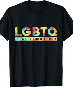 Official Let's Get Biden To Quit - I Support LGBTQ T-Shirt