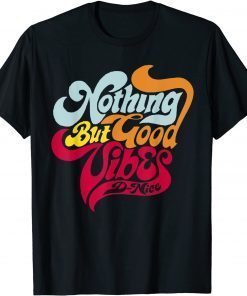 Mens DJ,D-Nice Vintage Official Nothing But Good Vibes T-Shirt