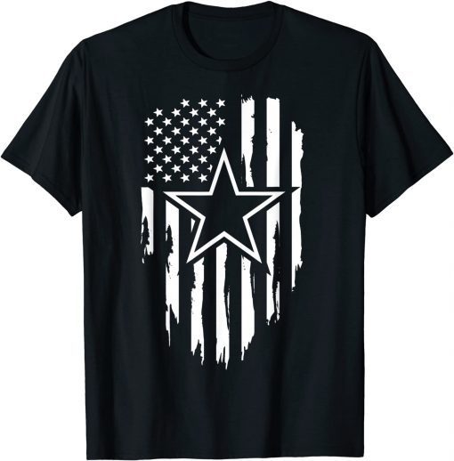 Dallas Jersey Football Shirt CowBoys Flag Usa for men T-Shirt