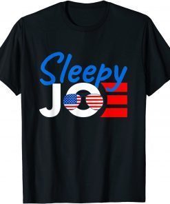 Sleepy Biden - funny joe biden asleep T-Shirt