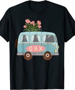 Official OBX Outer Banks NC OBX North Carolina USA Beach Surf Van T-Shirt