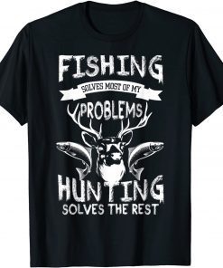 Classic Fishing and Hunting for Hunters and Fishermen T-Shirt
