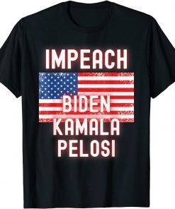 Impeach Biden Kamala Harris Nancy Pelosi Democrat DNC GOP 46 T-Shirt