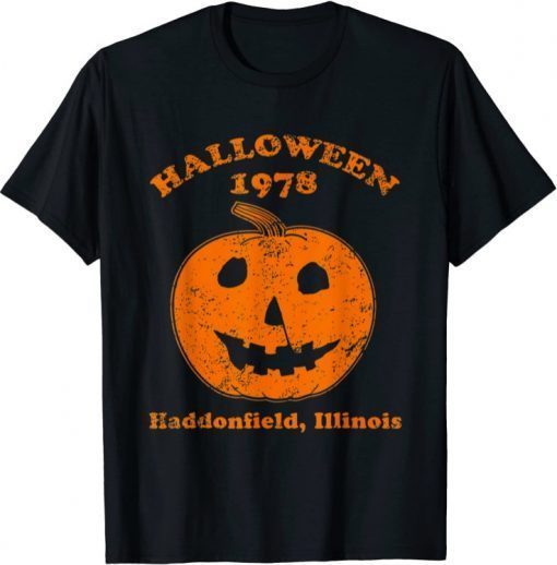 Halloween 1978 holiday spooky gift myers pumpkin haddonfield GiftT-Shirt