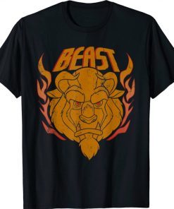 Disney Beauty and the Beast Flames T-Shirt