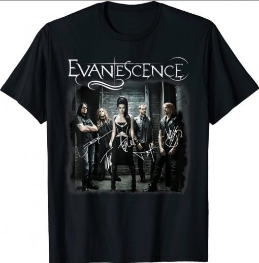 Vintage Evanescences Art Band Music Legend Limited Design Gift Shirts