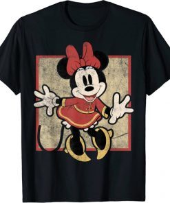 Official Disney Minnie Mouse Year Of The Mouse Portrait T-Shirt