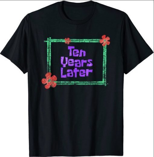 Ten Years Later 10 year old birthday party 2021 T-Shirt