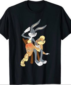 Naughty Bugs Lola Bunny Butt Slap Funny For Men Women Shirt T-Shirt