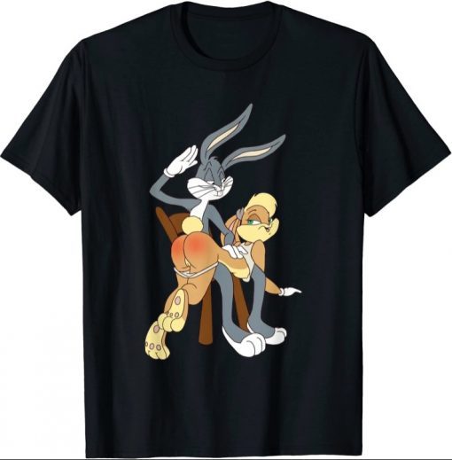 Naughty Bugs Lola Bunny Butt Slap Funny For Men Women Shirt T-Shirt