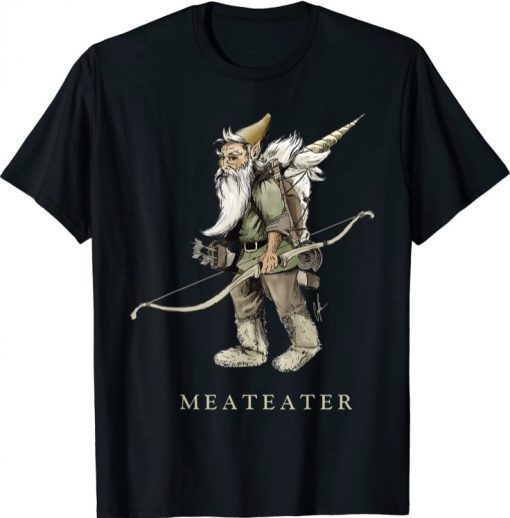 Meateater Gnome Packing Out A Unicorn Tee Shirt