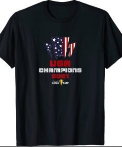 T-Shirt USA Champions 2021 Gold Cup Concacaf