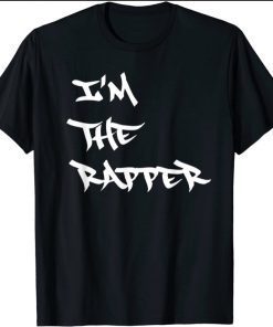 Funny Halloween I'm The Rapper Rap Artist Shirt