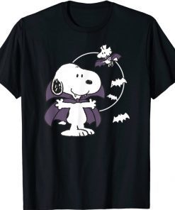 Peanuts Halloween Vampire Snoopy T-Shirt