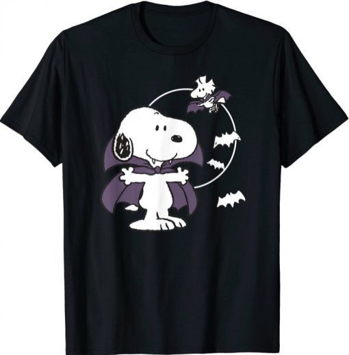 Peanuts Halloween Vampire Snoopy T-Shirt