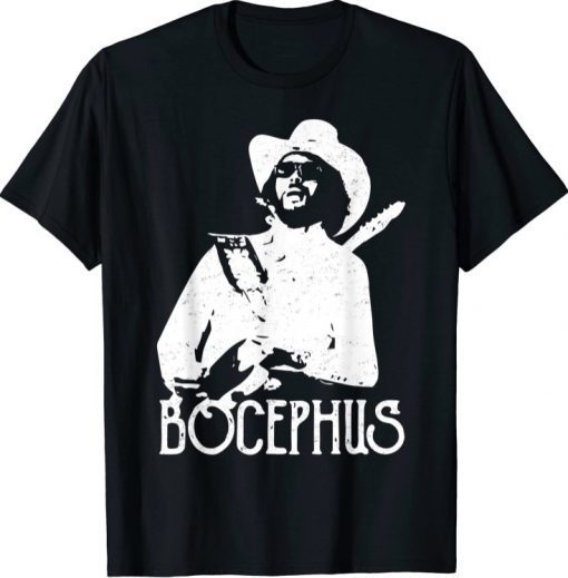 Bocephuss Retro Hank Jr Art Williams Tee Music Design Shirt T-Shirt