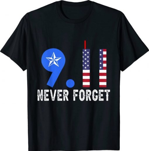 2021 Never Forget 9/11 20th Anniversary Patriot Day 2021 T-Shirt