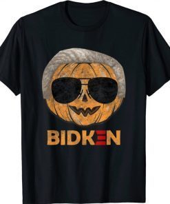 joe biden pumpkin Halloween costume bidken Shirt T-Shirt