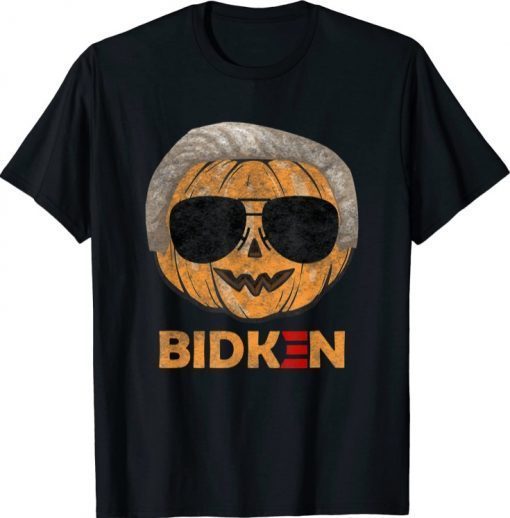 joe biden pumpkin Halloween costume bidken Shirt T-Shirt