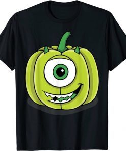 Disney Pixar Monsters Inc Mike Green Pumpkin Halloween T-Shirt