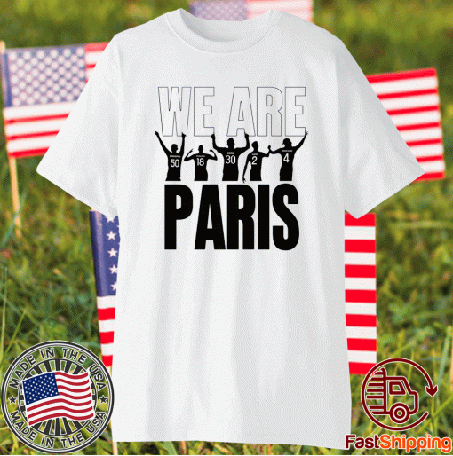 Messi We Are Paris Unisex Shirts