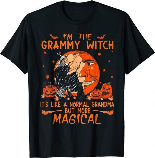 Classic I'm The Grammy Witch It's Like A Normal Grandma T-Shirt