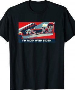 Classic I'm Ridin with Biden President Election 2020 USA T-Shirt