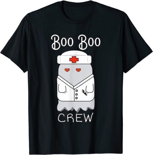 Classic Boo Boo Crew, Cute Nurse Halloween T-Shirt