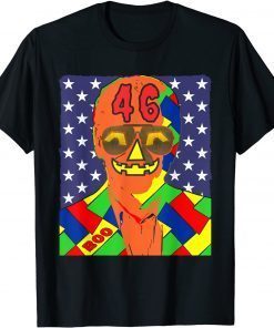 Official Biden Scary Halloween Pumpkin Clown T-Shirt