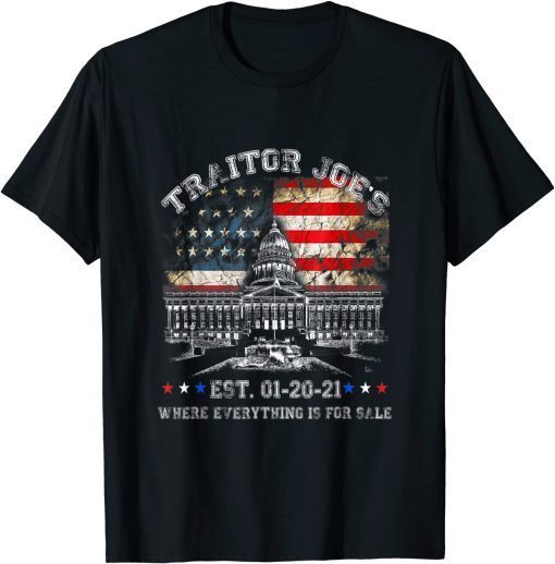 Official Traitor Joe's EST 01-2021 Shirt T-Shirt