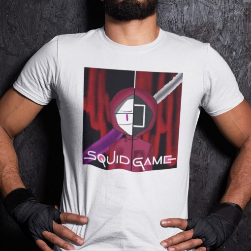2021 Squid Game Kdrama Pink Guards Shirt