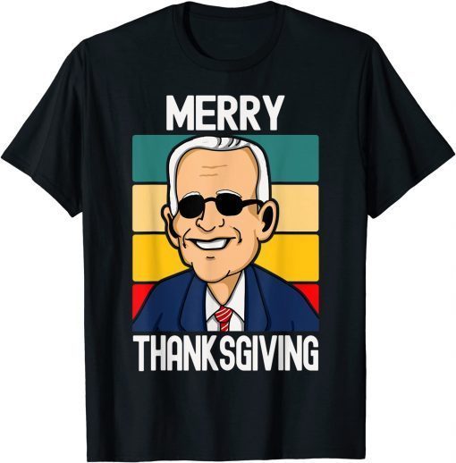 Classic Joe Biden - Merry Thanksgiving T-Shirt