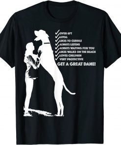 Classic Get A Great Dane! T-Shirt