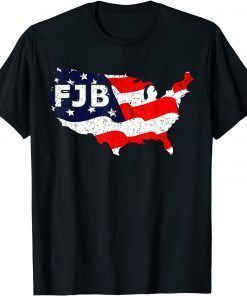 Official FJB America USA Distressed Flag T-Shirt