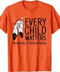 Classic Every Child Matters Honouring Remembering Orange Day T-Shirt