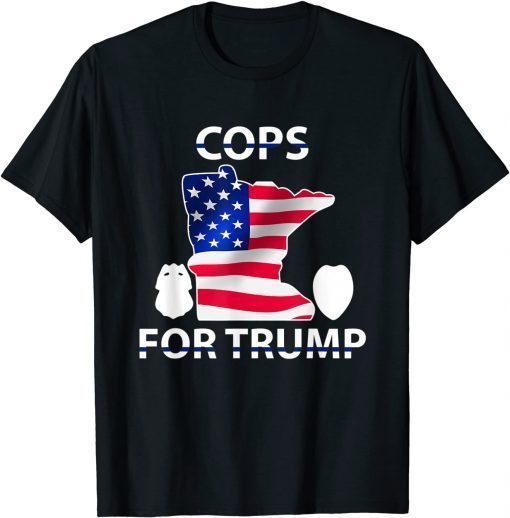 Official Cops For Donald Trump Minneapolis Police T-Shirt