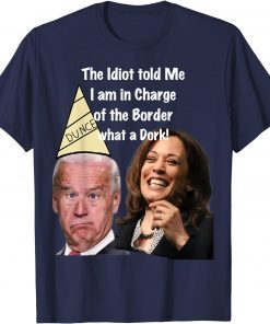 2021 Biden Harris US Border Plan Not My President T-Shirt
