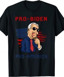 Official Pro Biden Pro America Patriotic Presidential T-Shirt