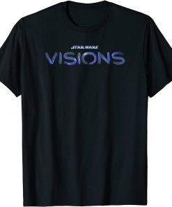 Star Wars Visions Title Logo Gift T-Shirt